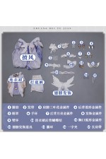 1/3 Delusion Genshin Impact Columbina Cosplay Costume